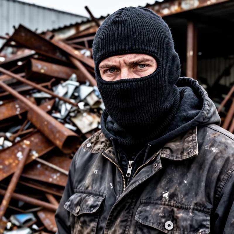 Борьба с воровством на пункте приема металлолома