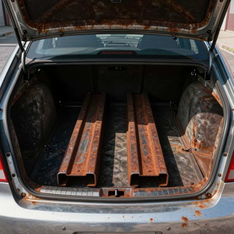 Безопасный вывоз крупногабаритного лома: правила погрузки, страховки, транспортировки